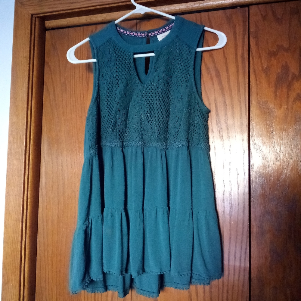Teal Cami Top